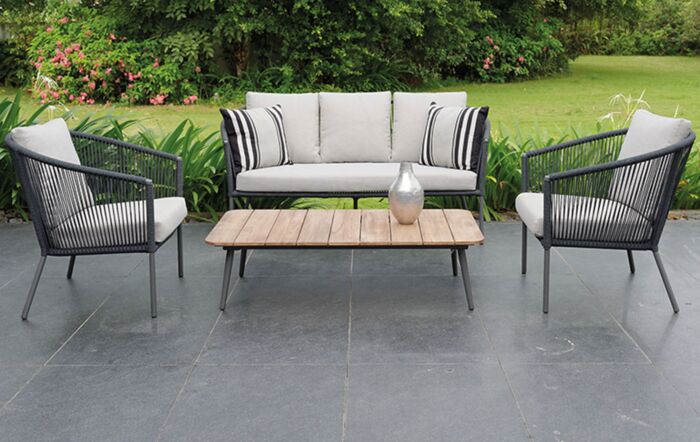 Pacific Lifestyle Reims Lounge Set -18-F-611-GY