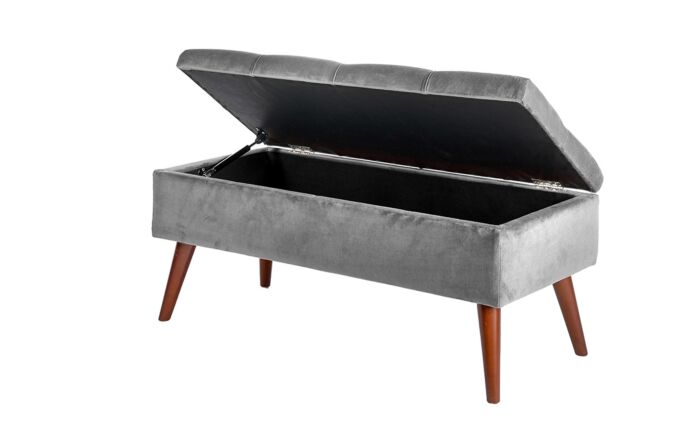 Pacific&#x20;Lifestyle&#x20;Pelagia&#x20;Dove&#x20;Grey&#x20;Velvet&#x20;Buttoned&#x20;Bench&#x20;with&#x20;Storage-15-293-DG&#x20;1