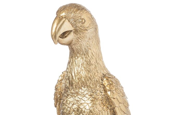 Hill Interiors Percy The Parrot Gold Table Lamp-21665