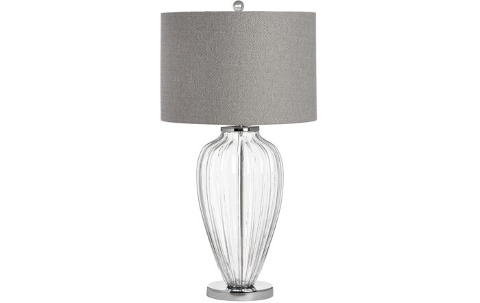 Hill Interiors Bologna Glass Table Lamp-17594