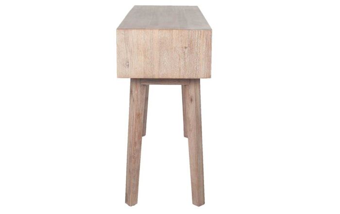 Pacific Lifestyle Kalmar Sand Wash Acacia Wood 1 Drawer Console-76-347