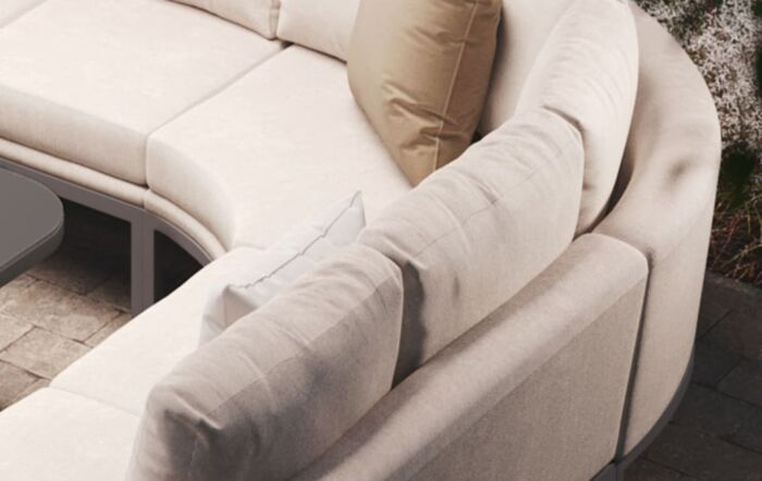 Maze Pulse U Shape Corner Dining Set With Rising Table-Oatmeal-FB-PUL-USD-OT