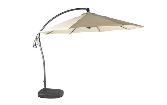 Bramblecrest Gloucester 3 Metre Round Sand Parasol - includes FREE COVER-X16PP30R001