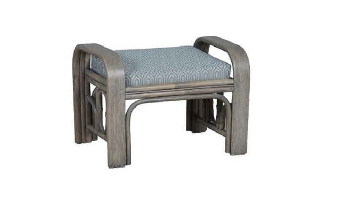 Cane Industries Lupo Cane Rattan Footstool