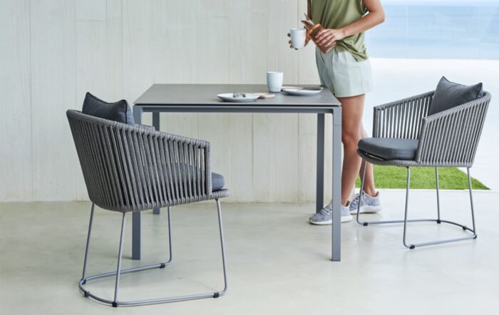 Cane-Line Moments & Pure Two Seater Dining Set-5088AI