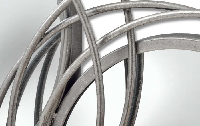 Hill Interiors Silver Trio Multi Circled Wall Art Mirror-18775