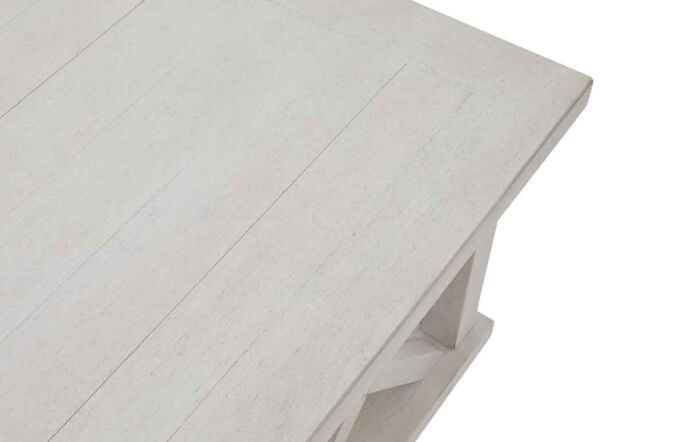 Hill Interiors Stamford Plank Collection Square Coffee Table-22922