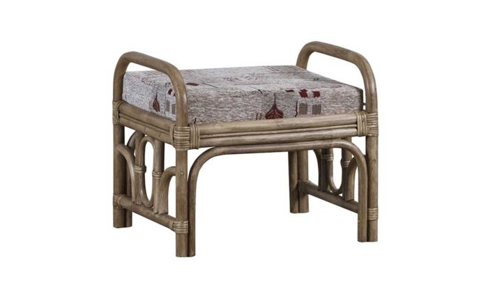 Cane Industries Padova Rattan Footstool-PadFoot