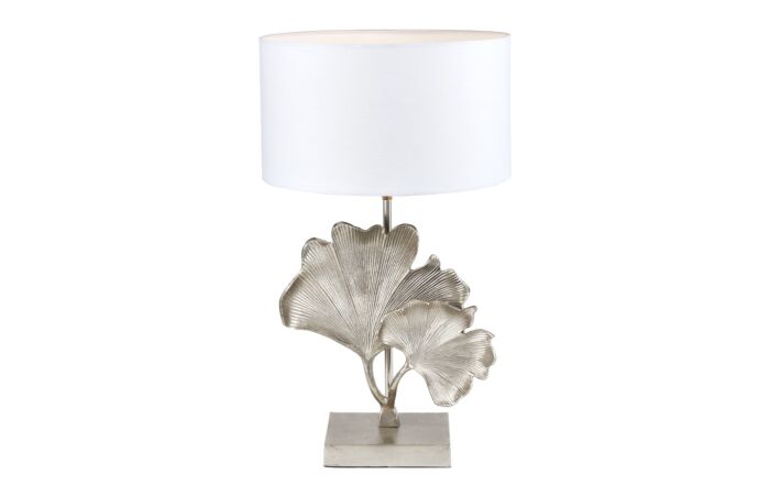 Pacific Lifestyle Gingko Shiny Champagne Metal Leaf Table Lamp-30-831-BO