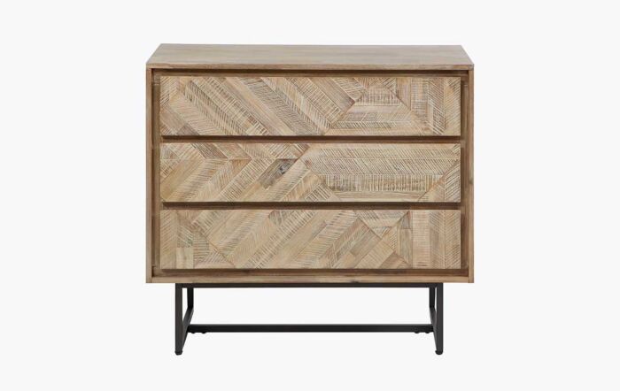 Pacific Lifestyle Marca Acacia Wood 3 Drawer Unit-76-549