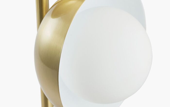Pacific Lighting Estelle Brushed Brass Metal Table Lamp-30-852-C-1