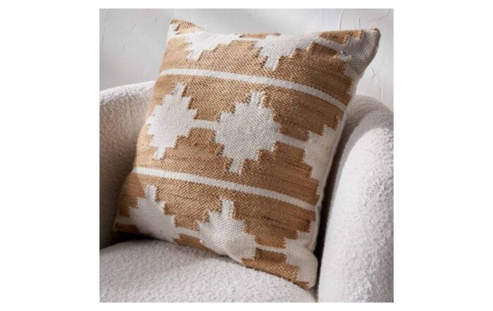 Pacific Lifestyle Moroccan Taupe Indoor/Outdoor Scatter Cushion-18-715-TA-WH