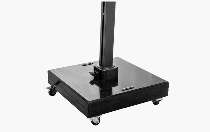 Pacific Lifestyle Modena Black Polished Granite 150KG Parasol Base-18-142