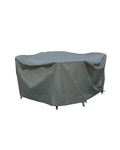 Bramblecrest Ripstop Monterey & Tetbury 100cm & 120cm Round Dining Table Set Cover