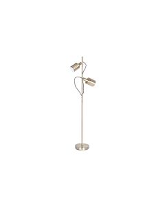 Pacific Lifestyle Aaron Antique Brass Metal Task Floor Lamp