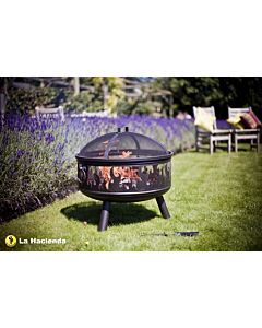 La Hacienda Wildfire Firebowl with Grill 
