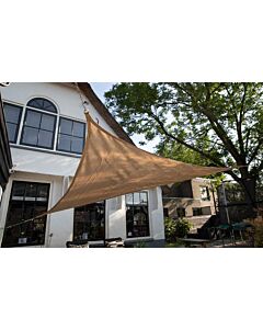 Pacific Lifestyle 5m Triangle Shade Sail Sand
