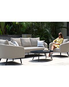 Maze Ambition 3 Seat Sofa Set - Oatmeal