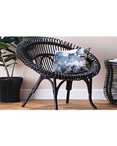 Shanghai Rattan Chair-Black