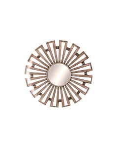 Hill Interiors Evi Antique Silver Sunburst Mirror