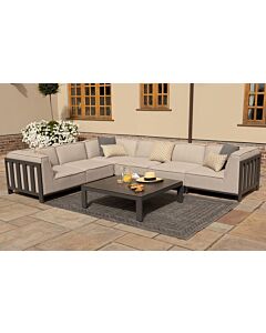 Maze Ibiza Medium Corner Sofa Set Oatmeal