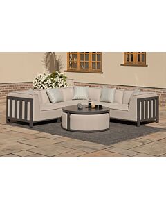 Maze Ibiza Small Outdoor Corner Sofa Set - Oatmeal