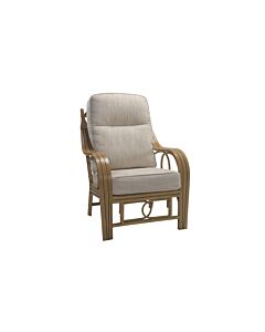 Desser Madrid Light Oak Cane Conservatory Armchair