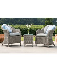 Maze Oxford Bistro Set - Grey