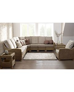 Cane Industries Norfolk Corner Cane Conservatory Suite