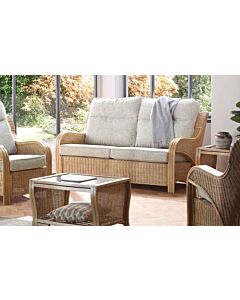 Desser Opera Cane 3 Seater Conservatory Sofa