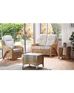 Desser Opera Cane Conservatory Footstool