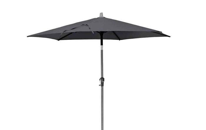 Pacific Lifestyle Riva Platinum Parasol - Anthracite 2.5 Metre-18-118-GY
