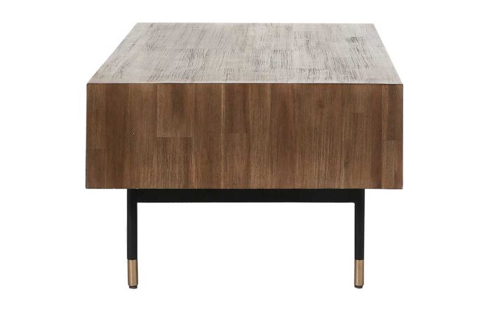 Pacific Lifestyle Arte Acacia Wood 2 Drawer Coffee Table-76-499