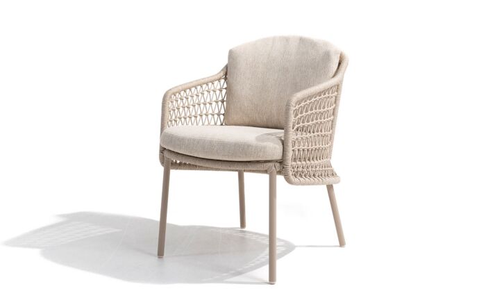 4 Seasons Outdoor Puccini 6 Seat Garden Dining Set With Ellipse Table-213935/91219/91420