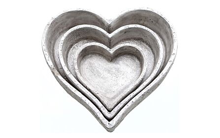 Hill Interiors Set Of Three Large Stone Ceramic Dishes-22252 1