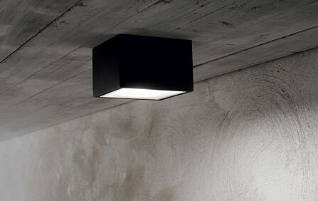 Techo PL1 Big Nero Outdoor Wall Light -251530 1
