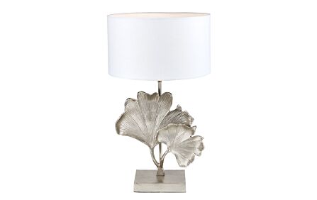 Pacific Lifestyle Gingko Shiny Champagne Metal Leaf Table Lamp-30-831-BO 1