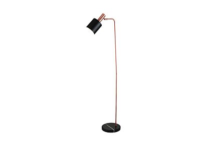 Pacific Lifestyle Black and Antique Copper Task Floor Lamp-32-076-C 1