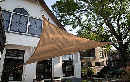 Pacific Lifestyle 5m Triangle Shade Sail Sand-18-N501-082-35 1