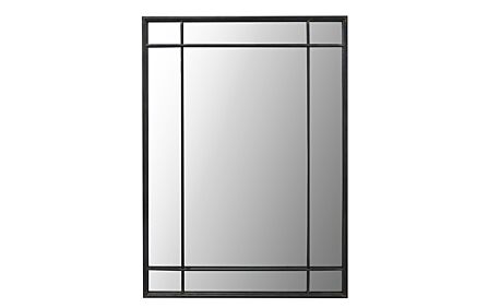 Pacific Lifestyle Antique Bronze Metal Rectangular Wall Mirror-73-116 1