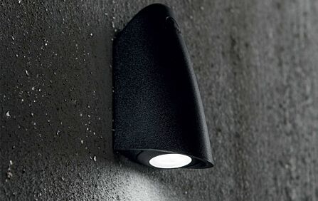 Angus AP Nero Outdoor Wall Light-270081 1