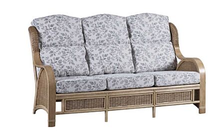 Cane Industries Bari Cane Rattan 2.5 Seat Sofa 1