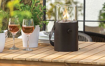 Pacific Lifestyle Cosiscoop Black Fire Lantern 1