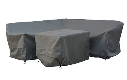 Bramblecrest Ripstop Mini Sofa Set Covers - Corner Sofa & Garden Table 1