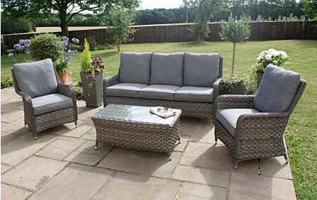 Maze Victoria Large High Back Sofa Set -VICHIG01-Large 1