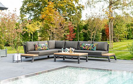 4 Seasons Outdoor Empire Large Corner Sofa Set with Coffee Table-19762 1