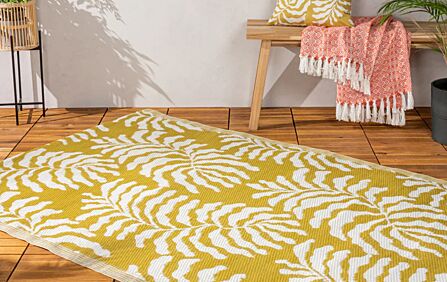Furn. Tocorico 120x180cm Outdoor Rug - Mustard-Furn. Tocorico 120x180cm Outdoor Rug - Mustard 1