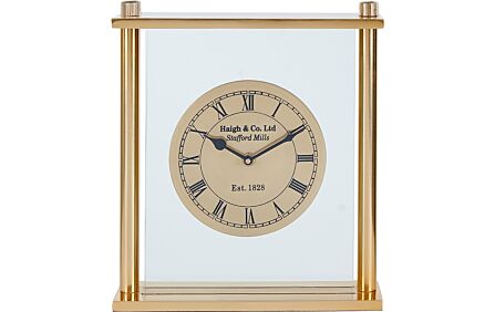 Pacific Lifestyle Gold Square Framed Standing Table Clock-75-225-GO 1
