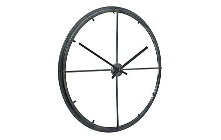 Hill Interiors Large Skeleton Contemporary Clock-20800 1