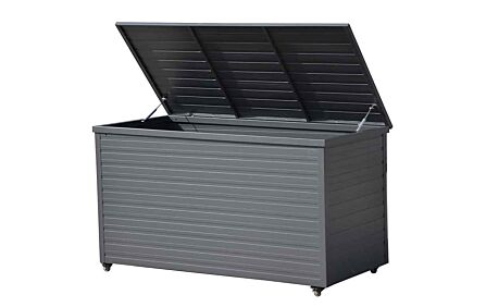 Maze Aluminium Outdoor Storage Box - Grey-ALU-STB-GR 1